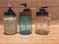 Pump Ball Jar - Simple Pleasures ~ Bountiful Treasures