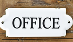 Enamel Sign