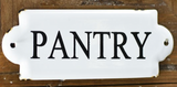 Enamel Sign