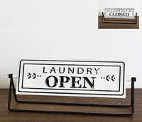 Laundry Open/Closed Sign
