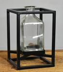 Square Tin Bottle Holder