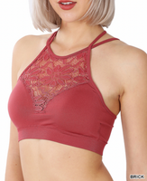 Cutout Seamless Crop Top Bralette
