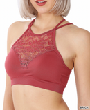 Cutout Seamless Crop Top Bralette
