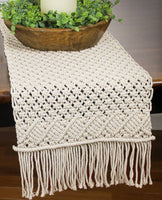 Macrame Table Runner