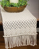 Macrame Table Runner