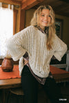 Oversized Cable Sweater