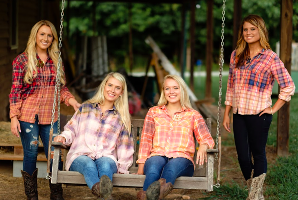 Up-Cycled Dyed Flannel