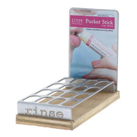 Rinse Bath Body Inc - Pucker Stick Display - 4 Flavor - Simple Pleasures ~ Bountiful Treasures