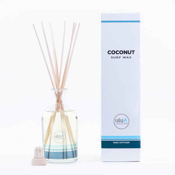 8oz Coconut Surf Wax Scented Reed Diffuser