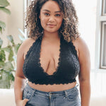 Lace Halter Bralette