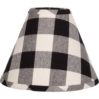 Buffalo Check Lampshade 14" Washer Black