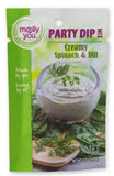 Creamy Spinach & Dill Dip Mix - Simple Pleasures ~ Bountiful Treasures