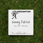 Twisted Wares - Fukitol RX Cocktail NAPKINS - Simple Pleasures ~ Bountiful Treasures