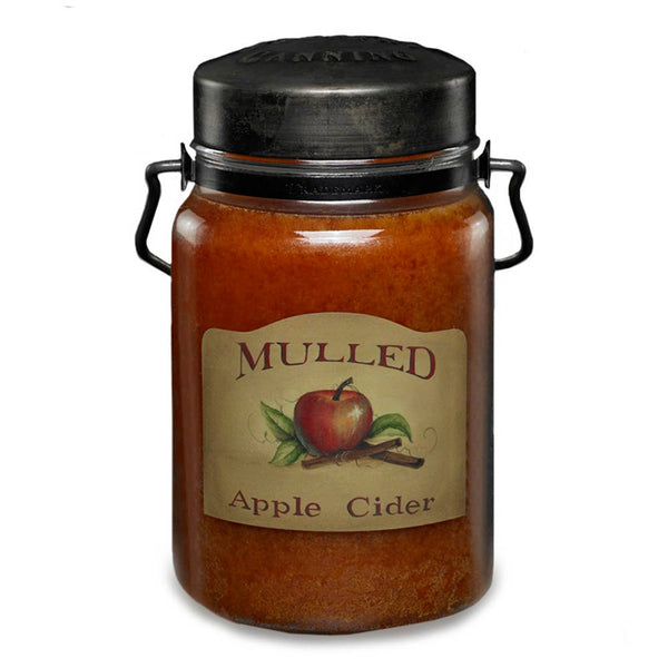 McCall's Candles - Classic Jar Candle-26oz-MULLED APPLE CIDER
