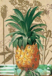 Pineapple Garden Flag - Simple Pleasures ~ Bountiful Treasures