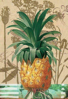 Pineapple Garden Flag - Simple Pleasures ~ Bountiful Treasures