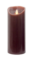 3.5x8.75 Moving Flame Pillar Candle - Simple Pleasures ~ Bountiful Treasures