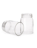 Clear Mason Jar Globe - Simple Pleasures ~ Bountiful Treasures