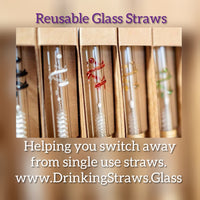 Glass Straw - Simple Pleasures ~ Bountiful Treasures