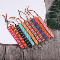 Koko and Lola - Handmade Leather Weave Bracelet - Simple Pleasures ~ Bountiful Treasures