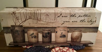 Small Kitchen Crocks Canvas - Simple Pleasures ~ Bountiful Treasures