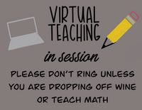 Pizza and a Project Virtual Classroom Sign