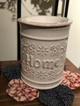 Cream Home Electric Warmer - Simple Pleasures ~ Bountiful Treasures