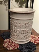 Cream Home Electric Warmer - Simple Pleasures ~ Bountiful Treasures