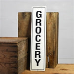 Tin Grocery Sign - Simple Pleasures ~ Bountiful Treasures