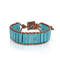 Koko and Lola - Handmade Leather Weave Bracelet - Simple Pleasures ~ Bountiful Treasures
