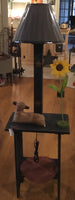 End table with Table Lamp - Simple Pleasures ~ Bountiful Treasures