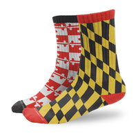 Maryland my Maryland Socks - Simple Pleasures ~ Bountiful Treasures