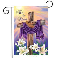 He is Risen Garden Flag - Simple Pleasures ~ Bountiful Treasures