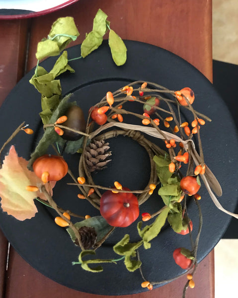 Autumn Pod and Berries Ring - Simple Pleasures ~ Bountiful Treasures