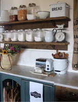 Enamelware Breadbox - Simple Pleasures ~ Bountiful Treasures