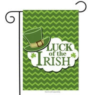 Luck of the Irish Garden Flag - Simple Pleasures ~ Bountiful Treasures