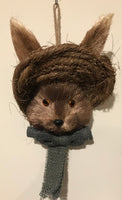 Rabbit Head w Hat - Simple Pleasures ~ Bountiful Treasures