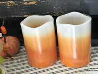 Candy Corn Pillar Timer 3x4 - Simple Pleasures ~ Bountiful Treasures