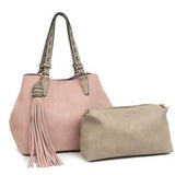 Large Tassel Monogrammable 2 in 1 Satchel