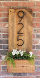 Pizza and a Project Address Planter - Simple Pleasures ~ Bountiful Treasures