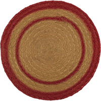Liberty Stars  Flag Jute Mats - Simple Pleasures ~ Bountiful Treasures