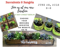 Pizza & A Project: Succulents & Sangria - Simple Pleasures ~ Bountiful Treasures