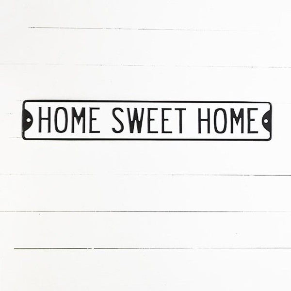 Home Sweet Home Enamel Sign