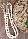 Wood Bead Strands - Simple Pleasures ~ Bountiful Treasures