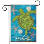 Sea Turtle Garden and House Flag