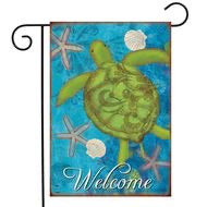 Sea Turtle Garden and House Flag