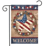 American Barnstar Garden and House Flag - Simple Pleasures ~ Bountiful Treasures