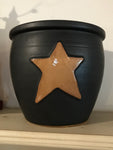 Black Crock with Mustard Star - Simple Pleasures ~ Bountiful Treasures