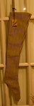 Long Skinny Blue Ticking Stocking - Simple Pleasures ~ Bountiful Treasures