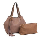 Large Tassel Monogrammable 2 in 1 Satchel